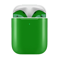 Беспроводные наушники Apple AirPods 2 с зарядным футляром зелёный (MV7N2)