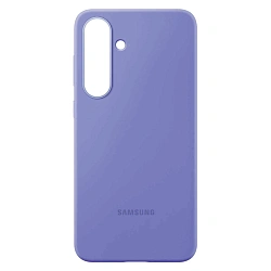 Клип-кейс (накладка) Silicone cover закрытый для Samsung Galaxy S25 FE силикон, лавандовый