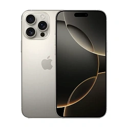 Смартфон Apple iPhone 16 Pro Max (Обслужен в АСЦ) 256 ГБ "натуральный титан", 1sim + eSim