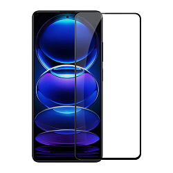Защитное стекло 3D Classic для Xiaomi Redmi Note 13 5G / 13 Pro / 14S / Poco M6 Pro 4G / X6 / X6 Pro, черная рамка