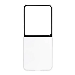Клип-кейс (накладка) Samsung Clear Case для Samsung Galaxy Z Flip 6 / 7 FE поликарбонат, прозрачный
