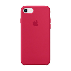Клип-кейс (накладка) Apple Silicone Case для Apple iPhone 7 / 8 силикон, Rose Red