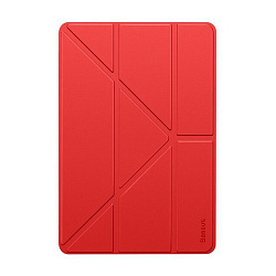 Чехол-книжка Baseus Jane Y-Type для Apple iPad 10.2" (2019 / 2020 / 2021) кожа, красный