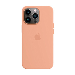 Клип-кейс (накладка) Silicone Case для Apple iPhone 13 Pro силикон, персиковый