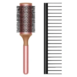 Набор расчёсок Dyson Brush Set Round Brush 45mm and Detangling Comb бледно-розовый