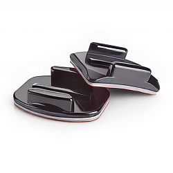 Набор плоских и изогнутых клеящихся платформ GoPro Flat + Curved Adhesive Mounts (AACFT-001)