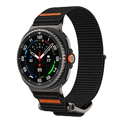 Ремешок Spigen DuraPro Flex для Samsung Galaxy Watch 8/8 Classic текстиль, нейлон чёрный