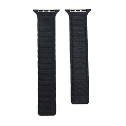 Магнитный браслет Wowen Link для Apple Watch 38 / 40 / 41 / 42mm текстиль тёмно-серый