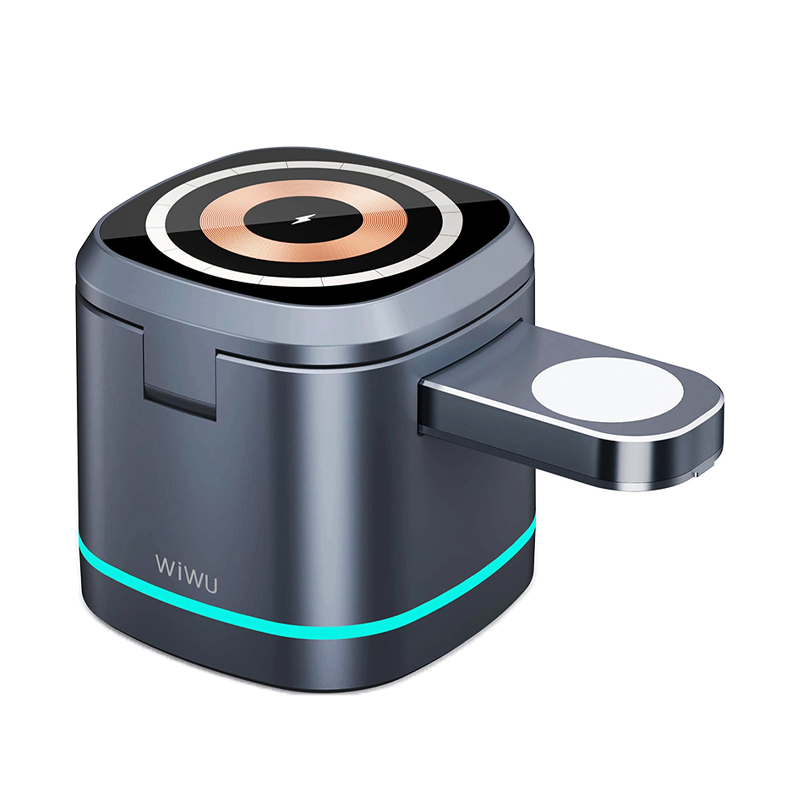 Беспроводное зарядное устройство WIWU Rubik's Cube 3in1 15 Вт - 2