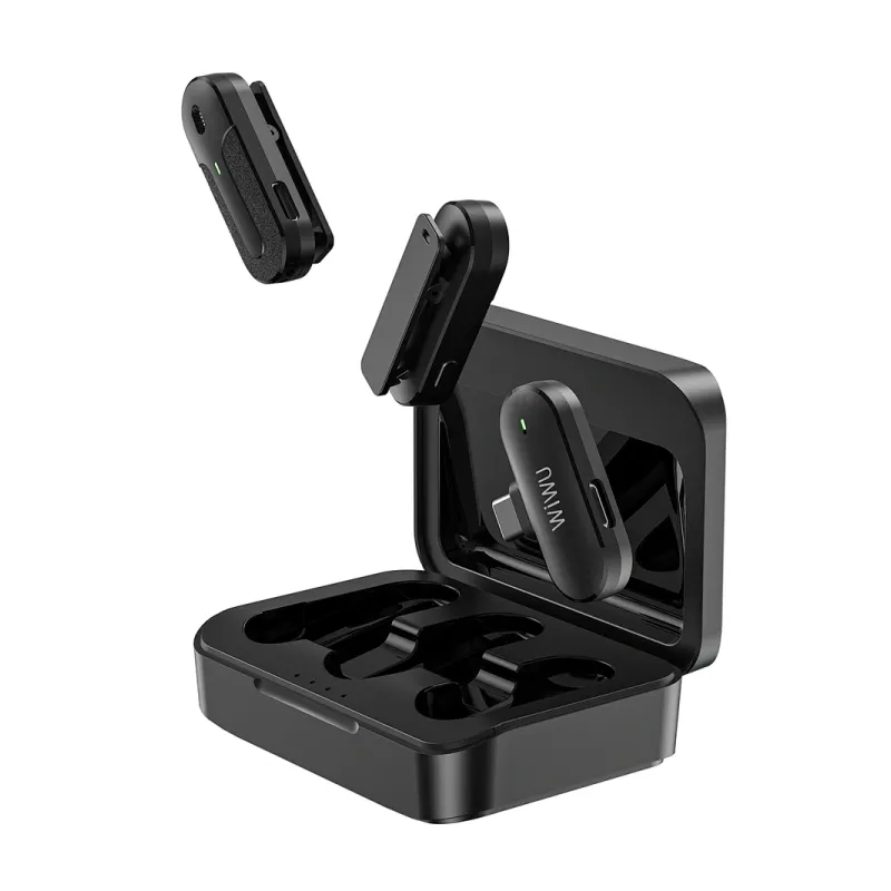 Микрофон петличный WIWU Microphone Duo Wireless Mini - 2