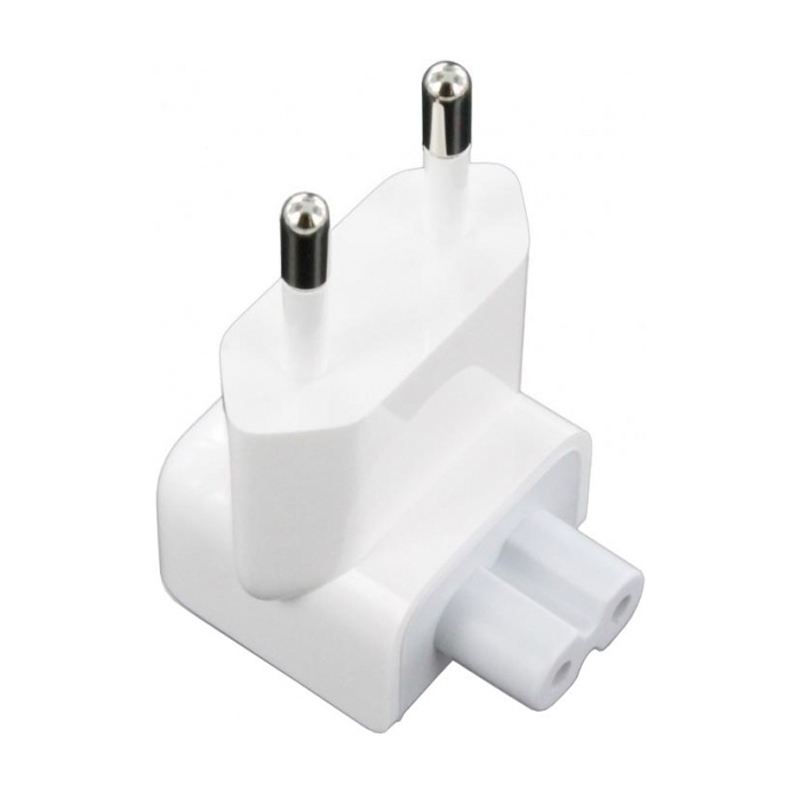 Переходник сетевой Apple Euro Plug (Euro вилка to Универсальный), белый - 2