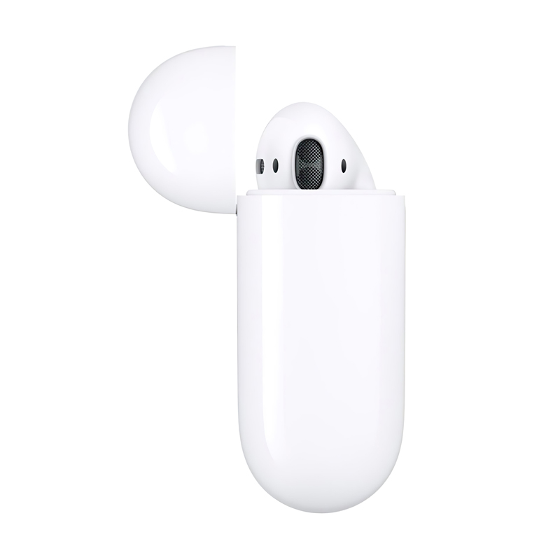 Беспроводные наушники Apple AirPods 2 с зарядным футляром - 4