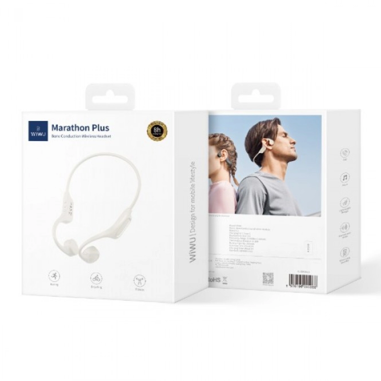 Беспроводные наушники WIWU Bone Conduction Wireless Headset Marathon Plus - 3