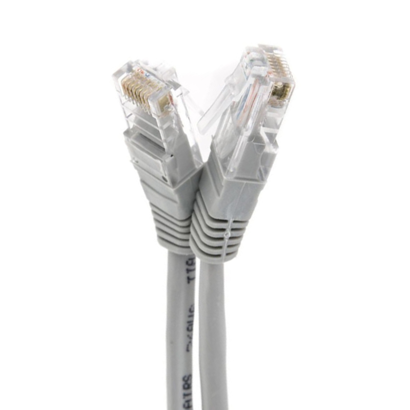 Патч-корд Telecom 5e RJ45 - RJ45 1 м, серый - 1