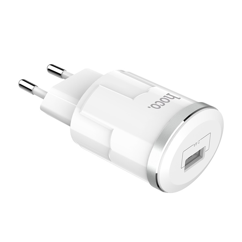 Сетевое зарядное устройство Hoco C37A 12 Вт, белый - 3