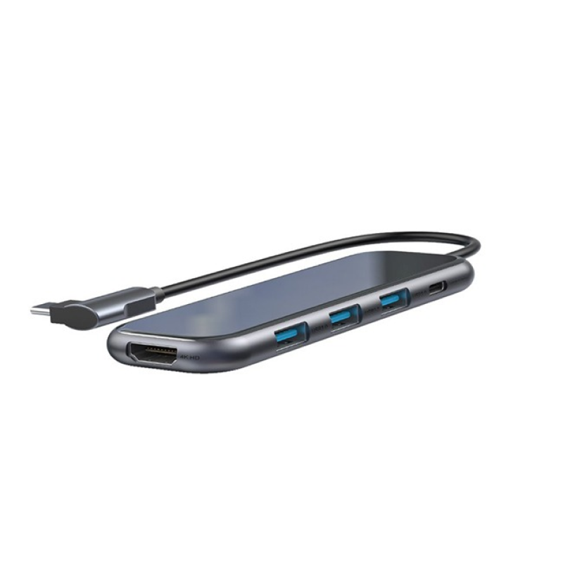 Адаптер-разветвитель для компьютера Baseus Superlative Multifunctional HUB (UCN3277) (5в1) - 2