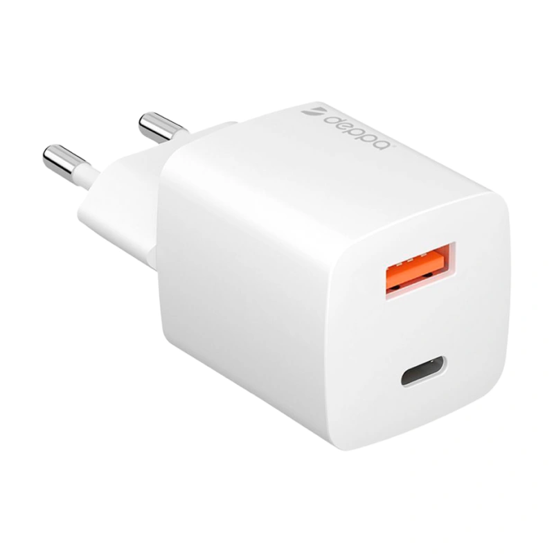 Сетевое зарядное устройство Deppa Wall Charger GaN 20 Вт - 1