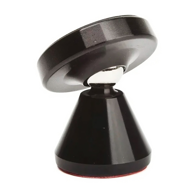 Автомобильный держатель магнитный Hoco CA46 (клеящаяся платформа), чёрный - 2