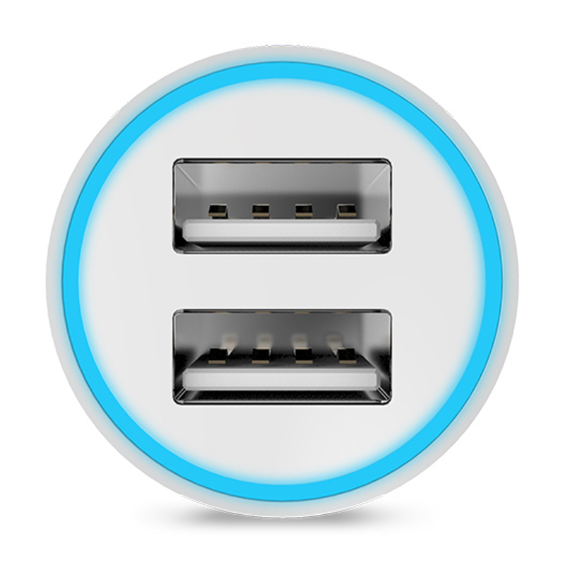 Автомобильное зарядное устройство Hoco UC204 12 Вт, белый - 3