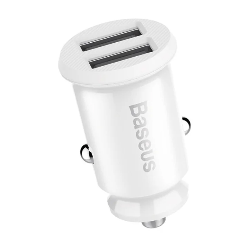 Автомобильное зарядное устройство Baseus Grain A+A 15 Вт - 2