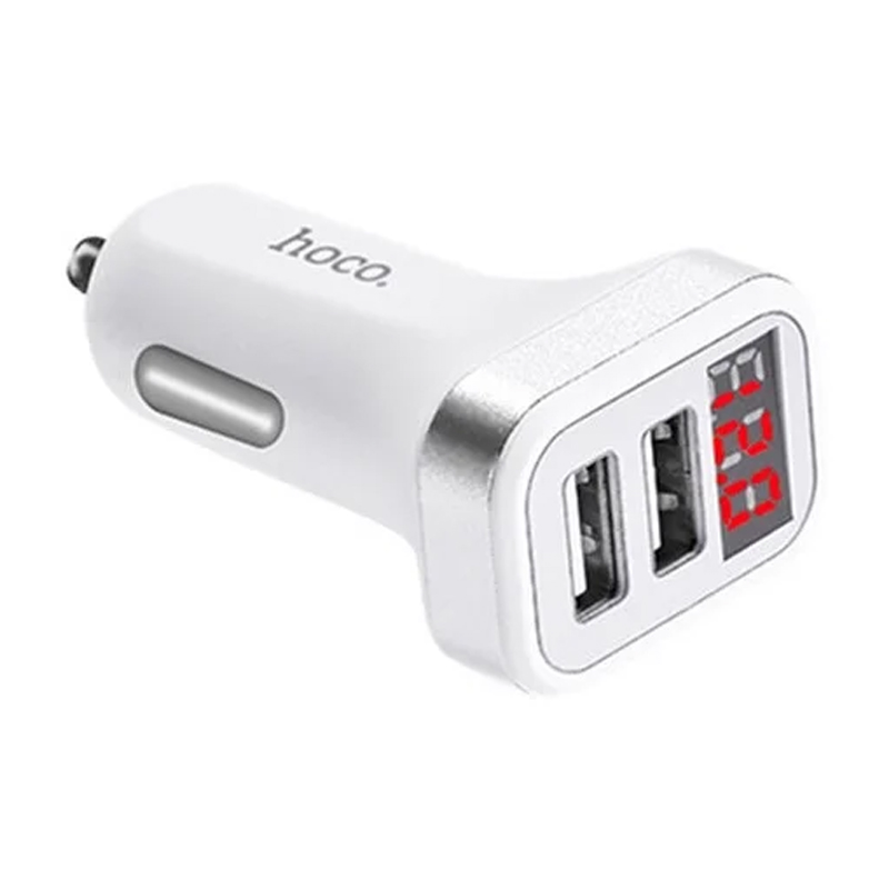 Автомобильное зарядное устройство Hoco Z3 15 Вт, белый - 2