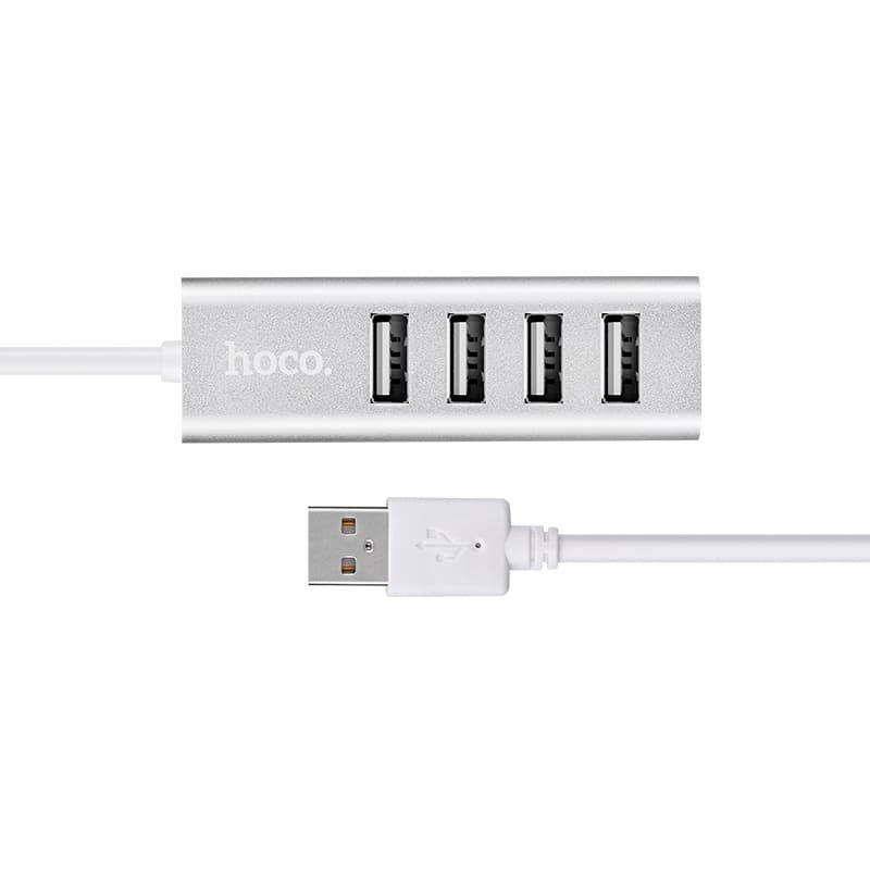 Адаптер-разветвитель для компьютера Hoco HB1 USB-A (4в1) - 3
