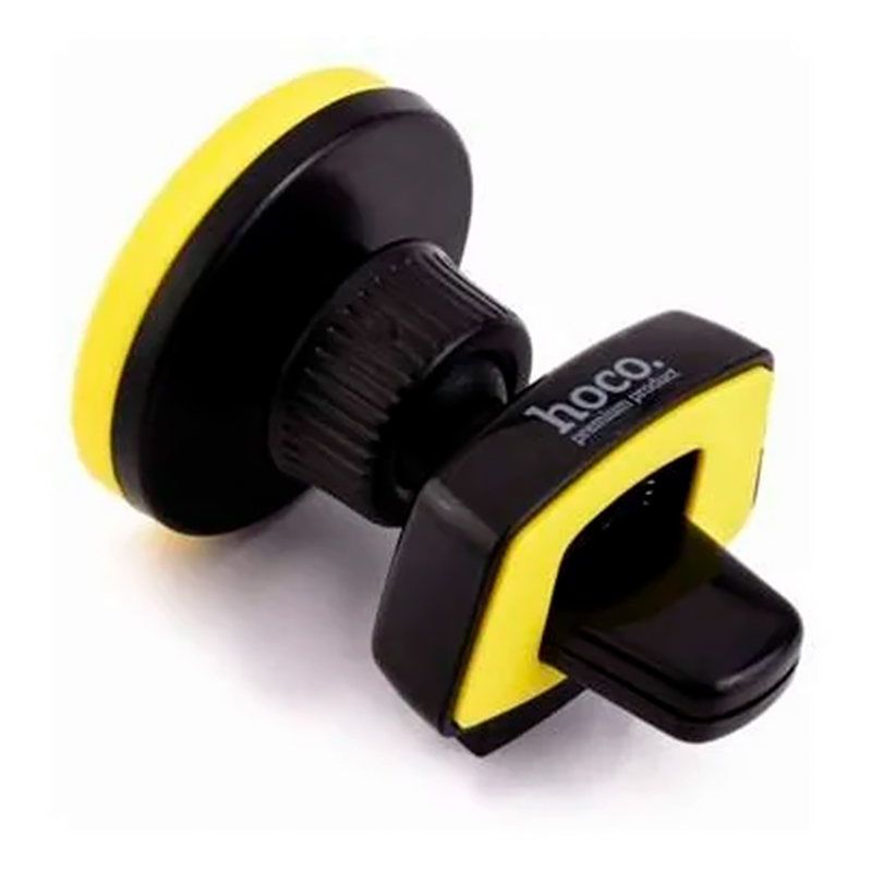 Автомобильный держатель магнитный Hoco CA16 (зажим), чёрный - 3