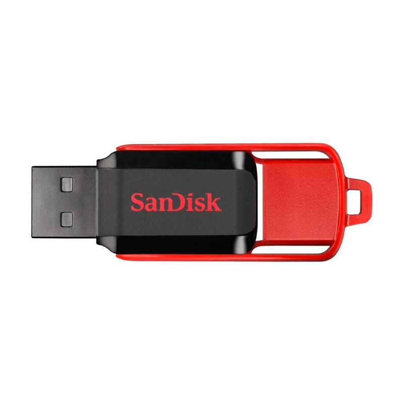 USB-флешка SanDisk Cruzer Switch 16 ГБ, чёрный с красным - 2