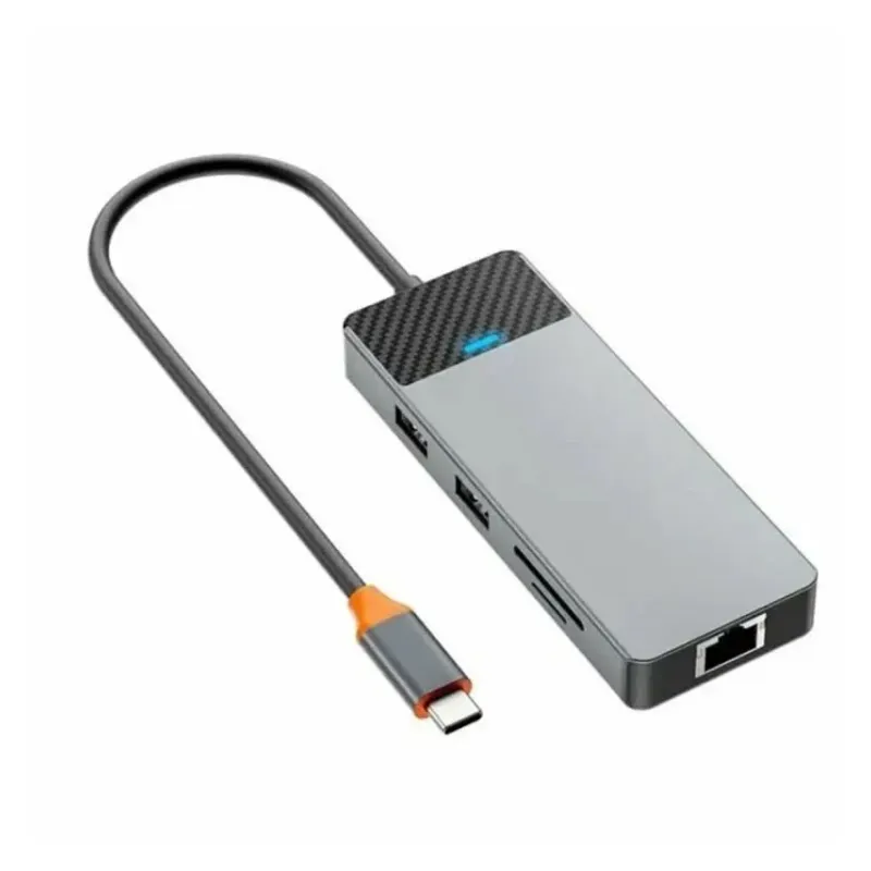 Адаптер-разветвитель для компьютера WIWU Linker A923RPT (9в1) - 1