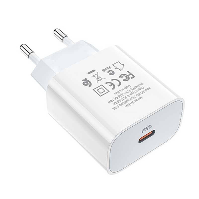 Сетевое зарядное устройство Borofone BA38A Plus 20 Вт - 2