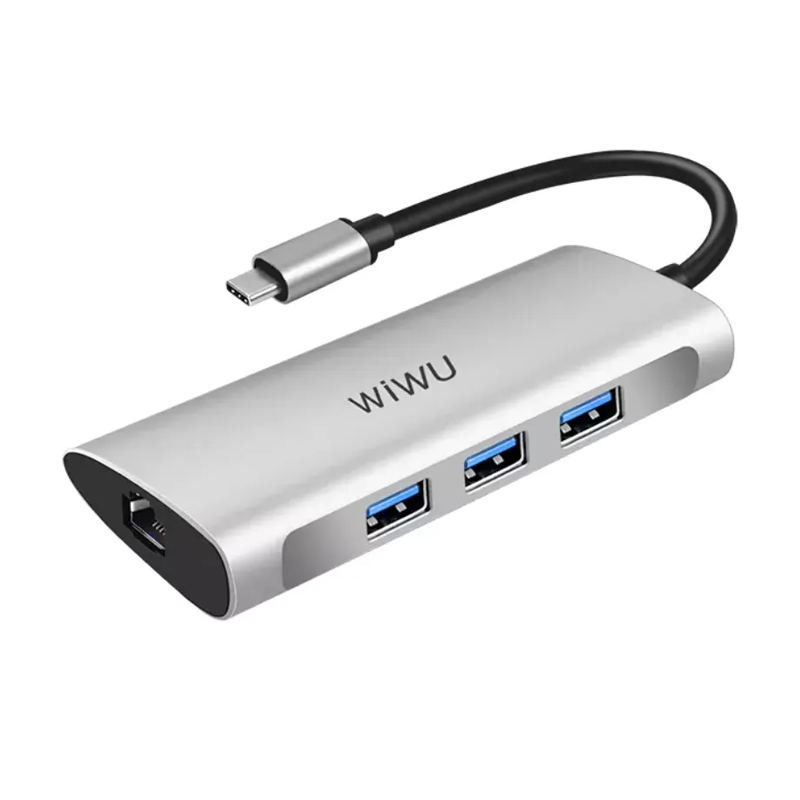 Адаптер-разветвитель для компьютера WIWU Alpha A631STR (6в1) - 2