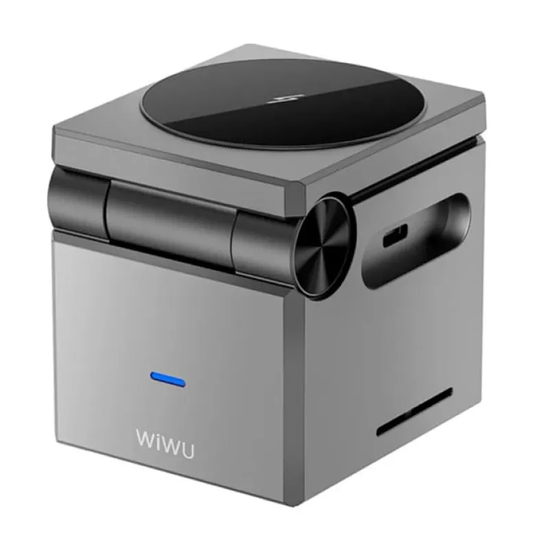 Беспроводное зарядное устройство WIWU Small Square 3in1 15 Вт - 3