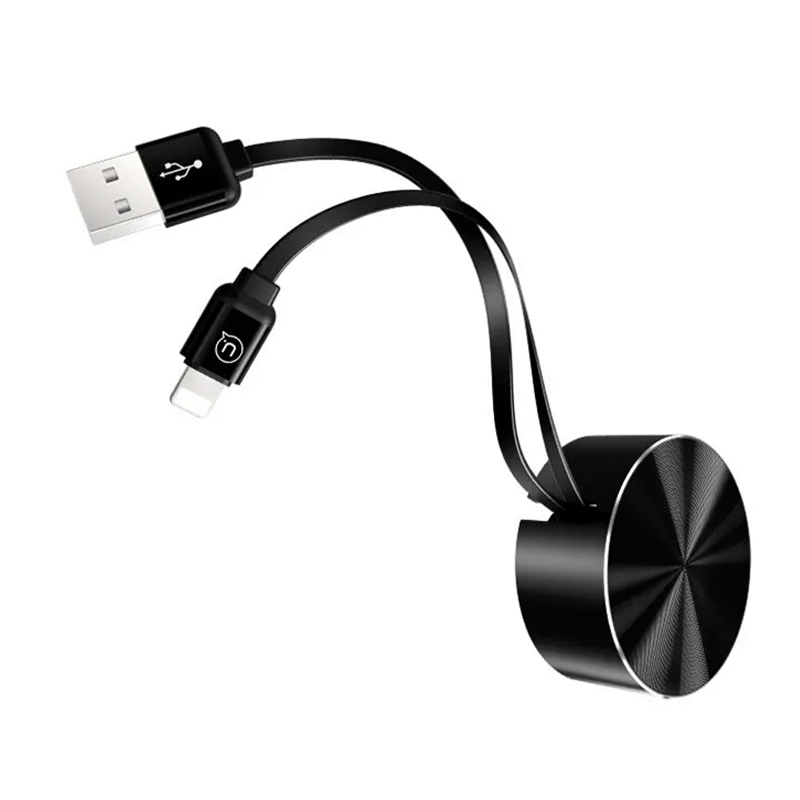 Дата-кабель Hoco U23 Lightning 1 м, чёрный - 2