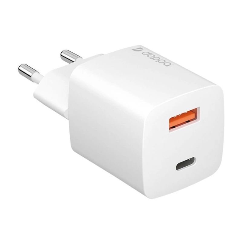 Сетевое зарядное устройство Deppa Wall Charger GaN QC 20 Вт - 1