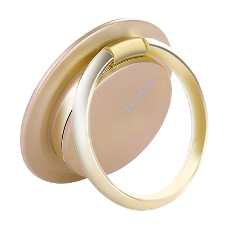 Автомобильный держатель магнитный Hoco PH1 (клеящаяся платформа), золотой - 2