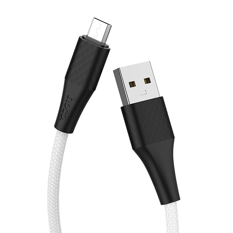 Дата-кабель Hoco X32 Micro 1 м, белый - 1