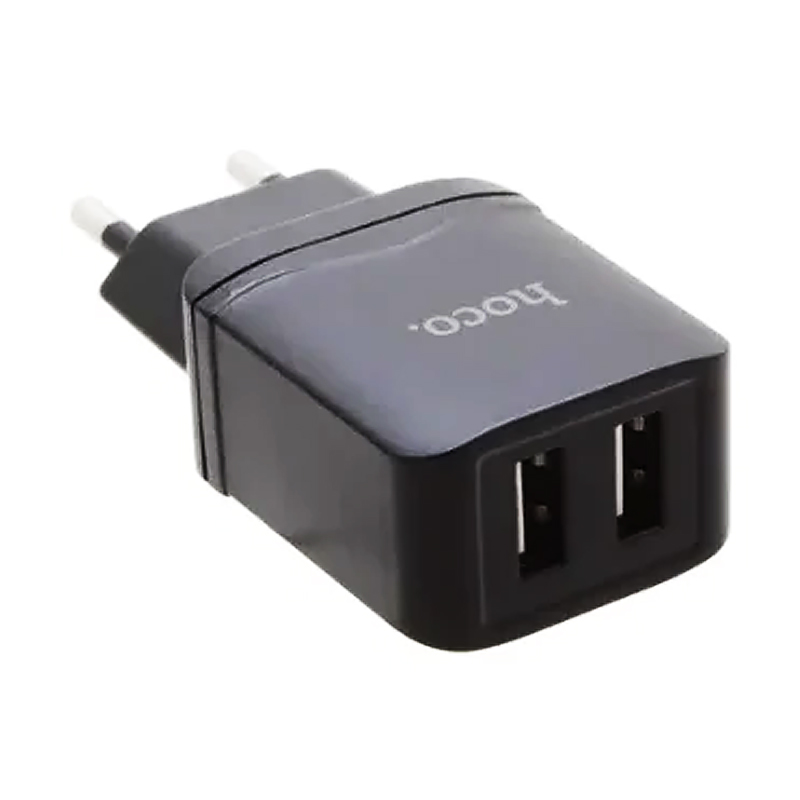 Сетевое зарядное устройство Hoco C33A 12 Вт, чёрный - 2