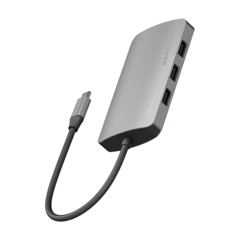 Адаптер-разветвитель для компьютера Energea AluHub HD Pro 2 (8в1) - 2