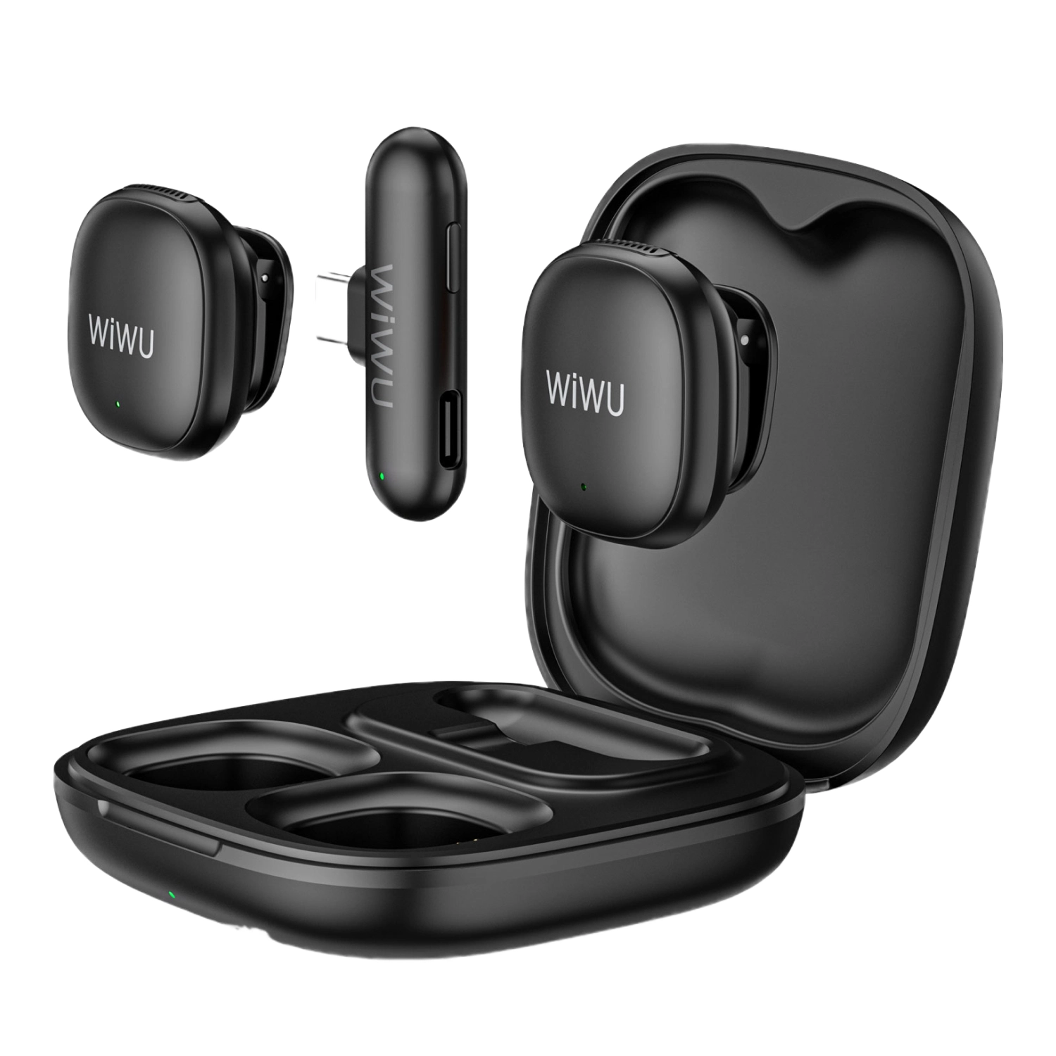Микрофон петличный WIWU Microphone Duo Wireless - 5