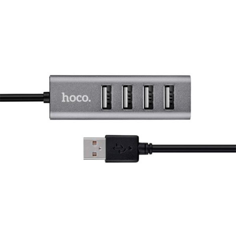 Адаптер-разветвитель для компьютера Hoco HB1 USB-A (4в1) - 3
