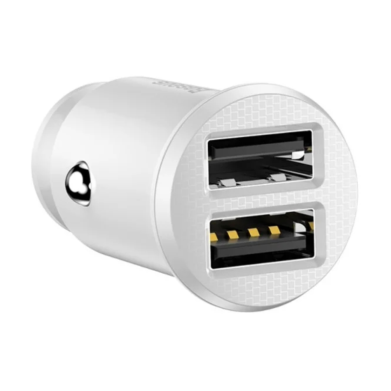 Автомобильное зарядное устройство Baseus Grain A+A 15 Вт - 3