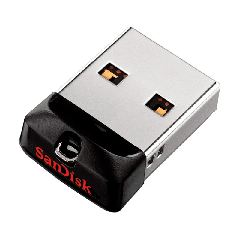USB-флешка SanDisk Cruzer Fit 16 ГБ, чёрный - 2