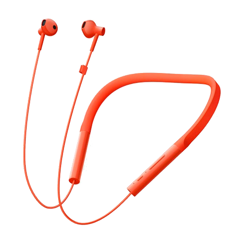 Беспроводные наушники Xiaomi Mi Bluetooth Neckband Headphones Basic, оранжевый - 1