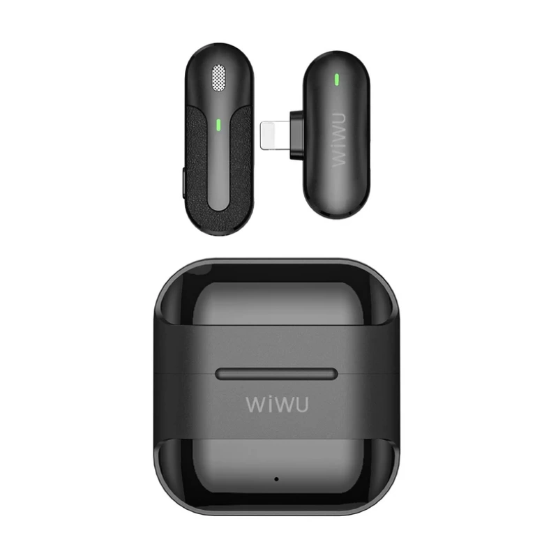 Микрофон петличный WIWU Microphone Wireless Mini (Lightning) - 3