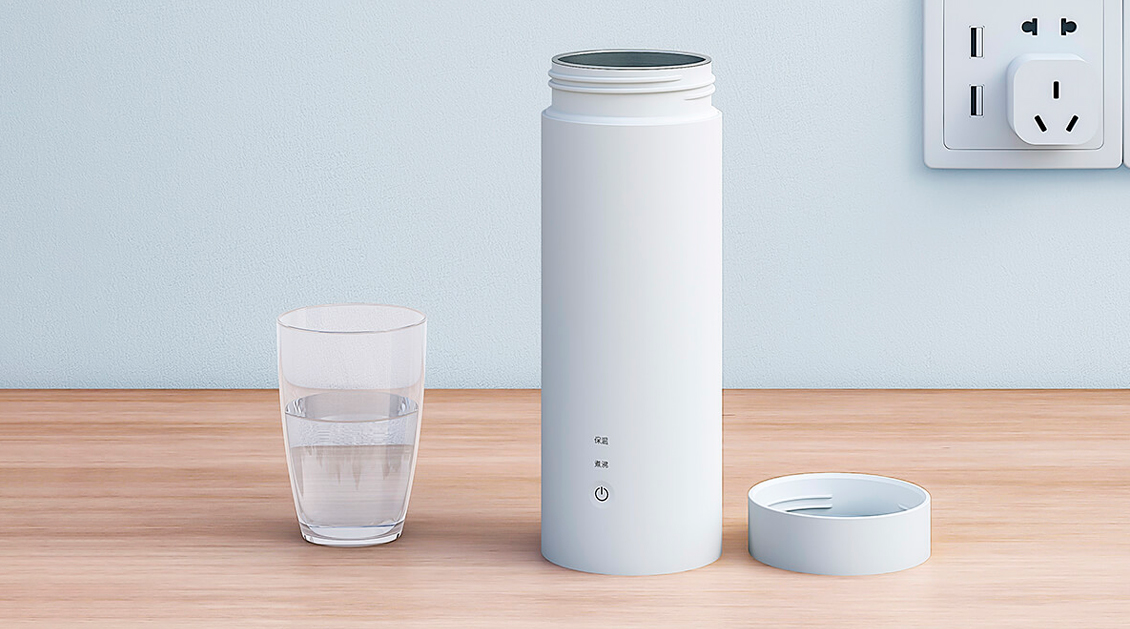 Термос Xiaomi Viomi Travel Electric Cup (0.4 л) белый - 1