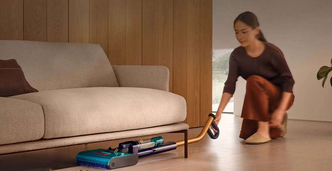 Моющий беспроводной пылесос Dyson Clean+Wash Hygiene синий, медный Моющий беспроводной пылесос Dyson Clean+Wash Hygiene синий, медный - 2