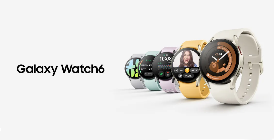 Умные часы Samsung Galaxy Watch 6 44мм графит  - 1