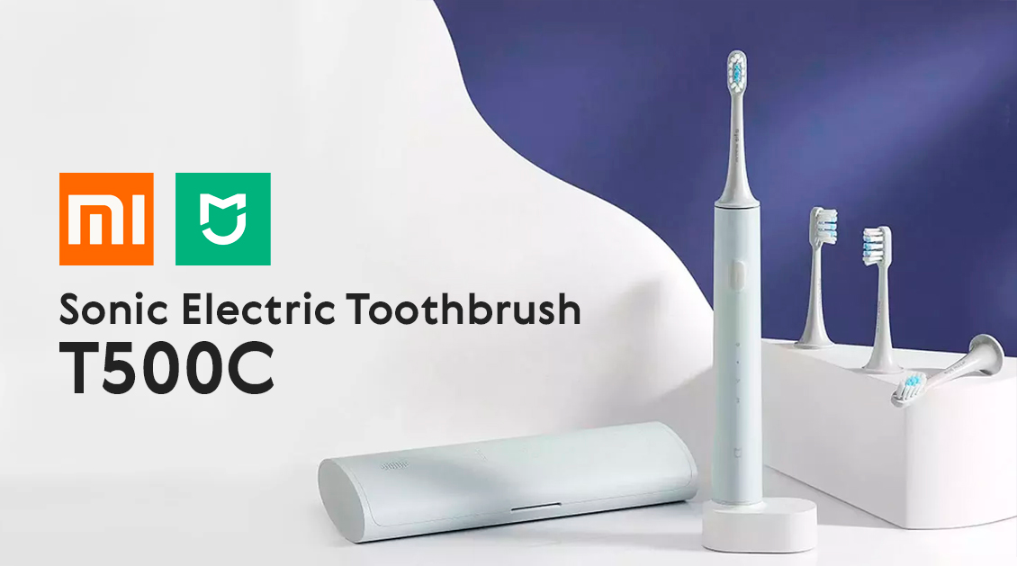 Электрическая зубная щетка Xiaomi Mijia Sonic Electric Toothbrush T500C голубой - 1