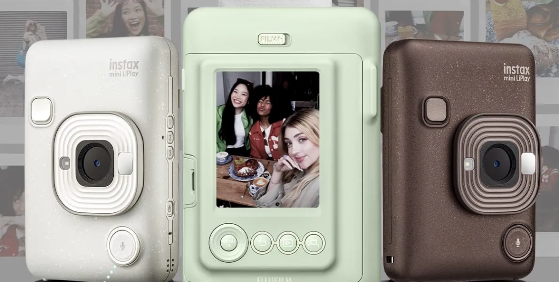 Фотоаппарат моментальной печати Fujifilm Instax Mini LiPlay Hybrid белый Фотоаппарат моментальной печати Fujifilm Instax Mini LiPlay Hybrid белый - 1