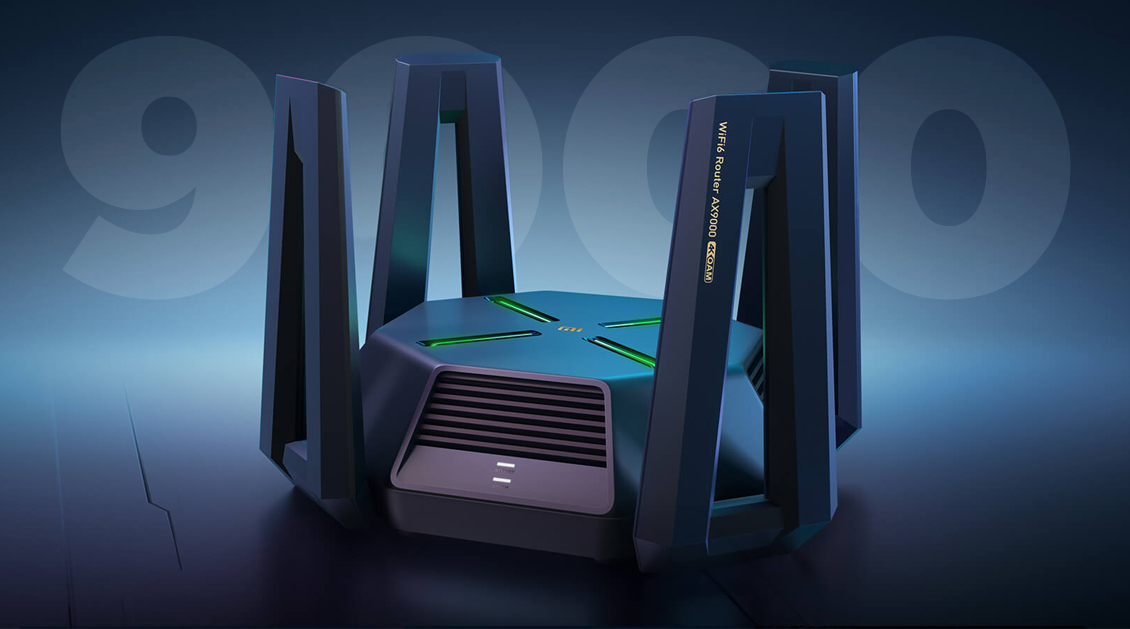 Wi-Fi роутер Xiaomi AX9000 чёрный - 1